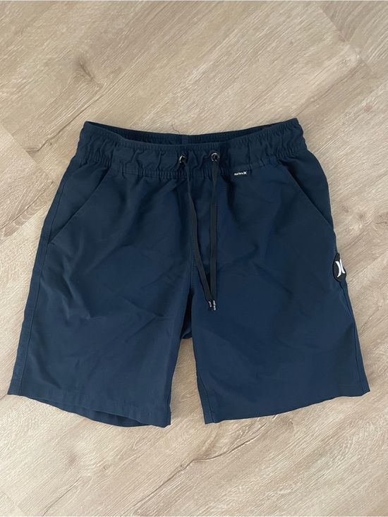Hurley Other - Hurley Boys Navy Drawstring Elastic Waist Shorts Size M
